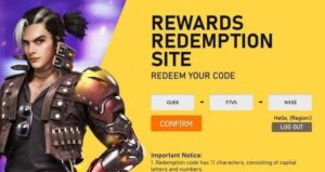 Free Fire redeem codes today